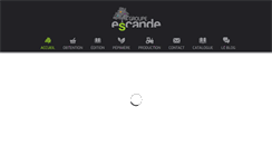 Desktop Screenshot of pepinieres-escande.com